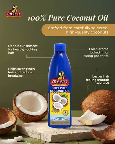Meera coconut oil 100ml*16