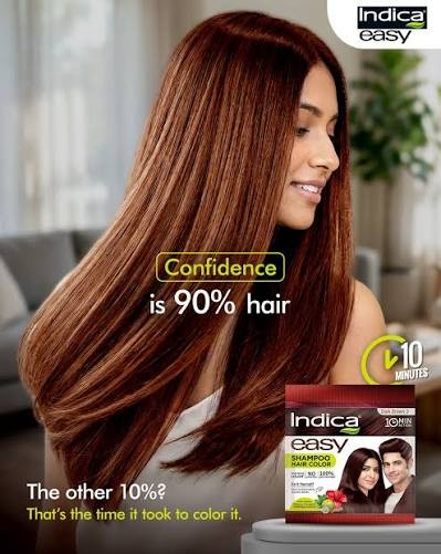 Indica dark brown shampoo 32.5ml*8