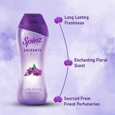 Spinz enchante talc 100gm*6